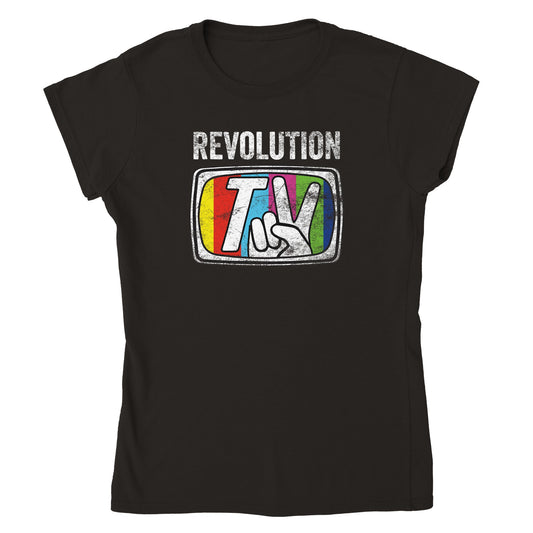 RevolutionTV Classic Women's Crewneck T-shirt